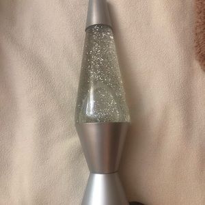 Glitter lava lamp